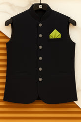 Men’s Black Sutting Waistcoat